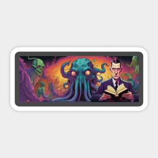 HP Lovecraft Cthulhu Summoning Sticker
